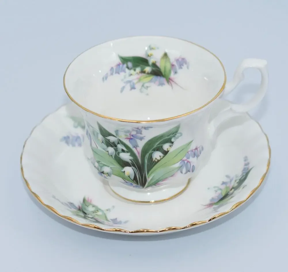 Royal Albert Summertime Series CHEVERELL Tea Cup and Saucer Set